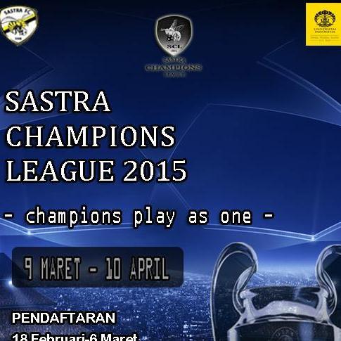 Official Twitter account of the annual futsal tournament held by Sastra FC. Prepare your best team!