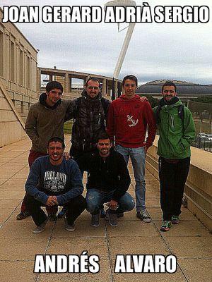 inefcprog6's profile picture. Estudiants de CAFE a l'INEFC de Barcelona i alumnes de l'assignatura de  Programació, realitzada a 2n Curs.