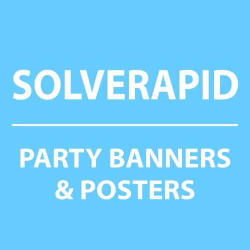 Celebrate a birthday, anniversary, wedding or any other special occasion with a personalised party banner or poster.