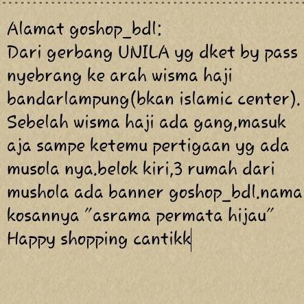 RESELLER ARE WELCOME. MAKIN UNTUNG KARENA LANGSUNG DAPET POTONGAN 20RB/TAS

BBM: 5440E2FD