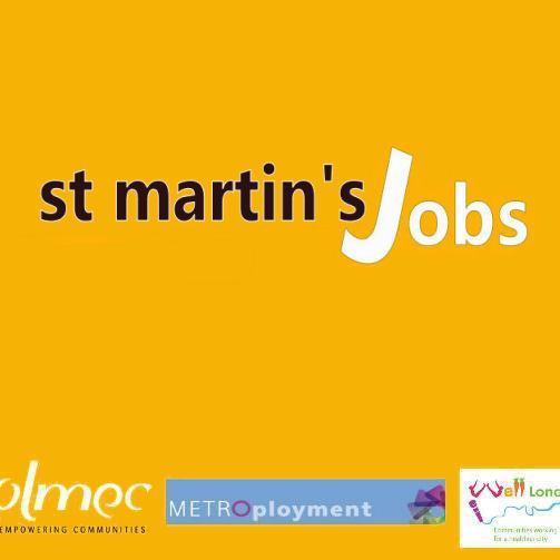 stmartinsjobs's profile picture. Finding jobs for Lambeth residents. Come see us at Clapham Park Community Resource Centre on Fridays