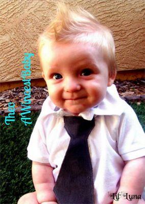 Haydos! I Theo! I four! (holds up five fingers) Papa iz #Dean and daddy iz #Sam!