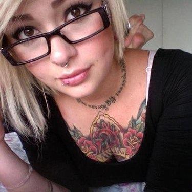 Just a girl and her tats.