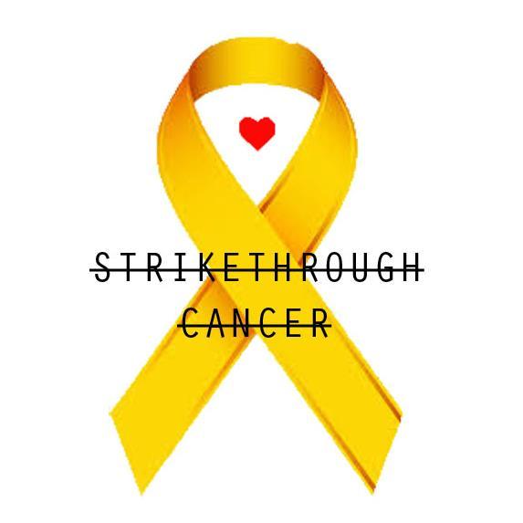 Let's raise the odds. For the kids. #strikecancer
