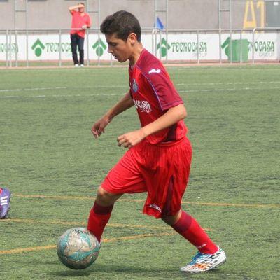 jugador del getafe cantera cadete