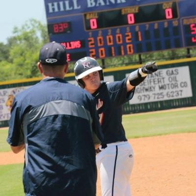 Baseball dad played for Conroe Tigers .UMHB and Southwest Texas State .3 Chord guitar player