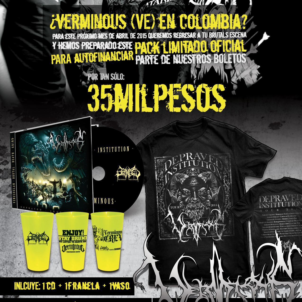 Banda de Brutal Death Grind                          IG: @verminous_official                                  Email: verminousvzla@gmail.com