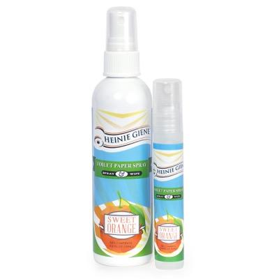 Here at Heinie Giene, we take butt-cleaning very seriously. Our spray was formulated specifically for cleaning your rump after taking a dump.