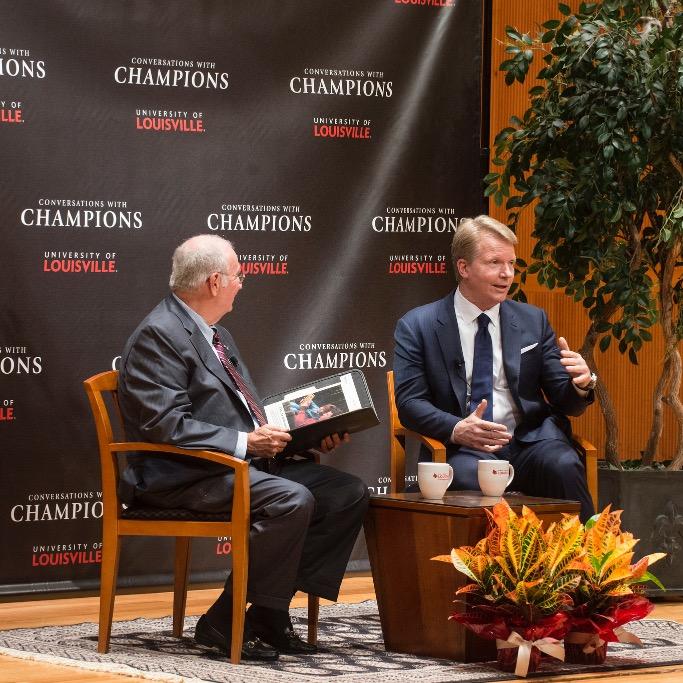 UofL_CWC's profile picture. Official Twitter of the University of Louisville Conversations with Champions. Striving to showcase the heroes of sport that promote strong ethics and morality.