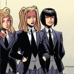We are the Three-In-One. Celeste. Phoebe. Irma.
