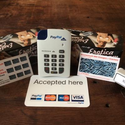 bournemouth n02 chargers and crackers are now on twitter by popular demand , £10 a box , £5 delivery, accept all major credit/debit cards