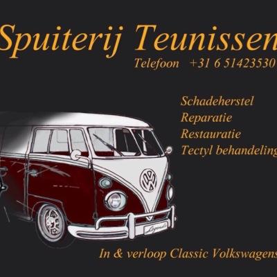 Spuiterij Teunissen specializes in classic Volkswagens and restoring cars.
