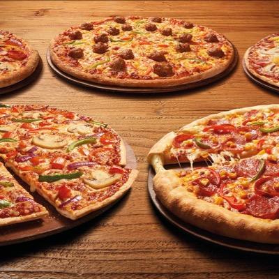 keep up to date with all the latest offers and new products!! click follow below and share the Domino's love!!