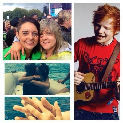 My sister and her fiancé lucinda, will be getting married July2016, follow and RT for @edsheeran to sing at thier wedding #wEDding @lisabillybob ❤️#sheerios