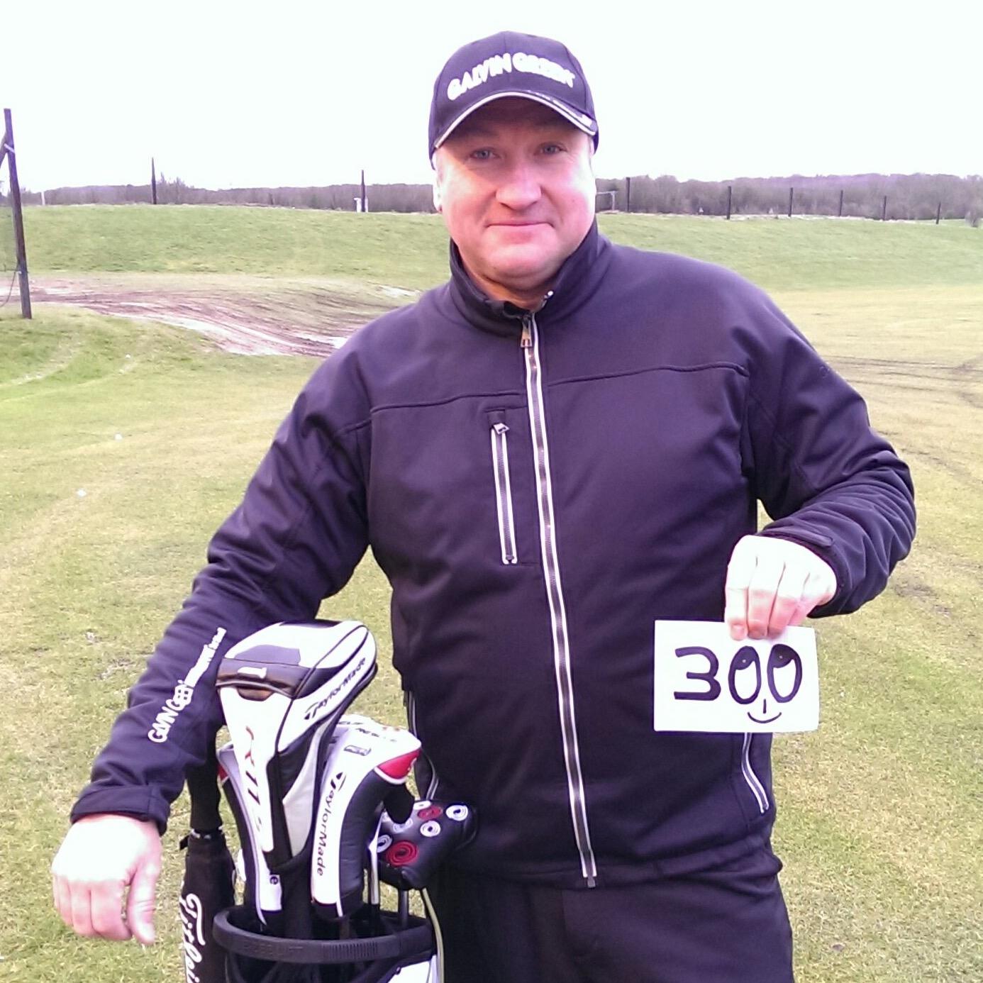 To play 300 holes of golf from sunrise to sunset on the 22nd of June 2015 in support of Cancer Research UK