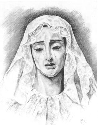 Espacio dedicado a Nuestra Señora de la Aurora, Titular Mariana de la Real Hermandad de la Oración en el Huerto @HuertodeCabra