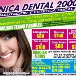 La clinica dental del ahorro te esperamos en nuestras 4 sucursales tel: 1404477 y 14044800 desde 1998 guadalajara jal.