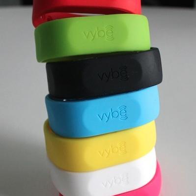 Vybe is a stylish bluetooth bracelet that syncs with your iPhone or Android. Never miss a call, text, email, social notification or leave your phone behind.