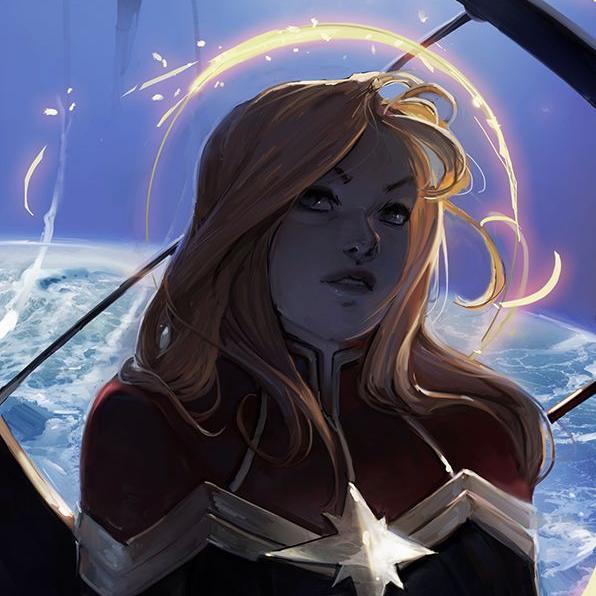A high flying pilot, before I met captain Mar-vell and was in an accident that gave me powers. Now I fight along side earths mightiest heroes as ms marvel.