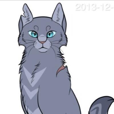 ~I'm Bluejay, Mother of Silverfeather. My mate was killed in battle. Our clan is Moonclan. 50 moons old. With my daughter, Silverfeather.~
