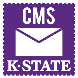 Central Mail Services and Contract Postal Unit of Kansas State University.