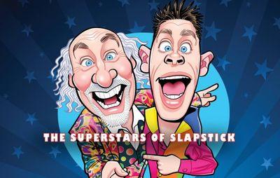 Clive Webb and Danny Adams brings Magic, Madness, Mayhem, Comedy, Slapstick and the Rock Band “Clownforce” to Cirque du Hilarious all with a touch of danger!