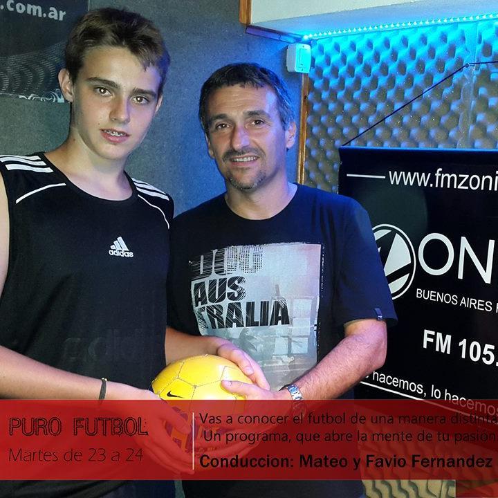Con la Conducción de Mateo y Favio Fernandez... Todos los Martes a las 23hs por FM Zonica 105.9