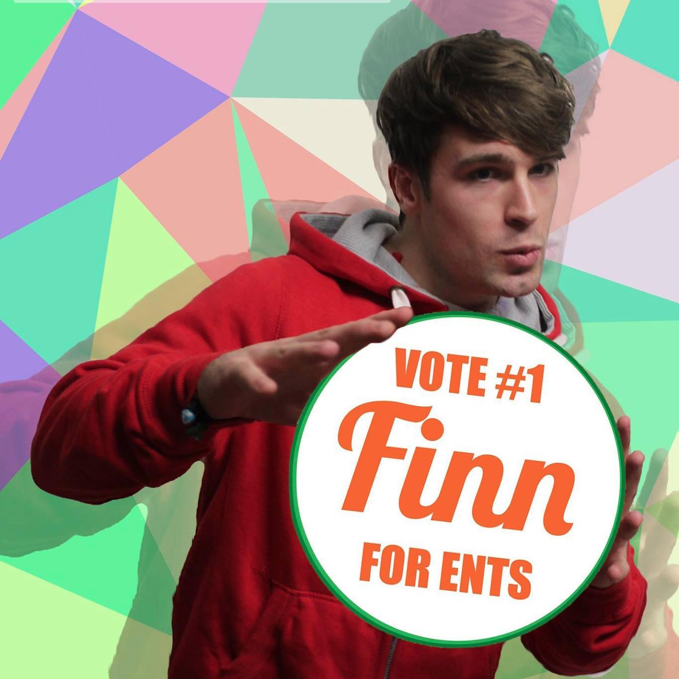 Hi, my name is Adam Finn, and I want to be your UCCSU Entertainments Officer for the year 2015/16. Don't forget to vote Finn #1 on March 9th and 10th!