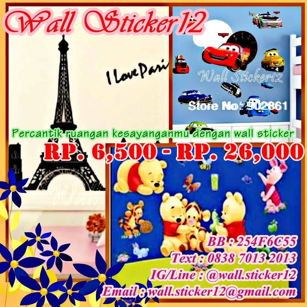 Hadir kembali memenuhi permintaan sisat dan agan semua untuk mempercantik ruangan kesayangan anda dengan harga yang sangat bersaing. mulai dari 5k. PIN:254F6C55