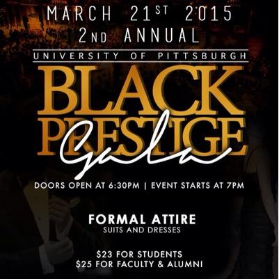 PrestigeGala's profile picture. 2nd Annual Black Prestige Gala celebrates outstanding achievements of the black students and community leaders of Pittsburgh...more info coming soon! 3/21/15
