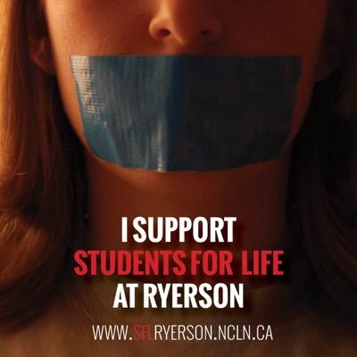 SFLryerson's profile picture. Ryerson students trying to get club status for Students For Life at Ryerson. Contact us at ryersonstudentsforlife@gmail.com