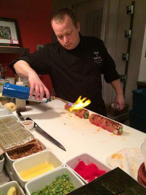 ChefGauthier's profile picture. Chef à domicile,sushi et autre spécialités. Je vous offre mes services ,pour profiter d'un délicieux repas,dans le confort de votre demeure.