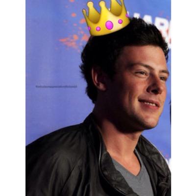 you're cute but you're not cory monteith cute.
