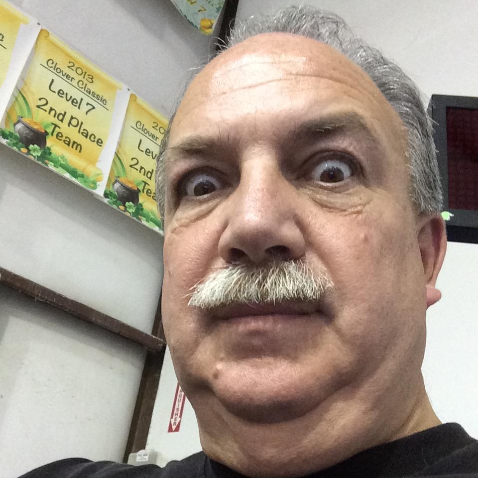 ProscorePlus's profile picture. Gym Twin Dad with meet scoring biz