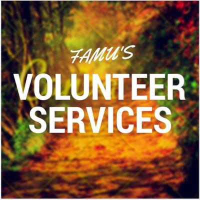 The Official Twitter Page of FAMU's Volunteer Services Program. Follow us to keep up-to-date on volunteer opportunities here at FAMU.