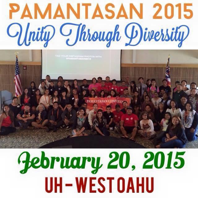 Pamantasan - annual conference gathering of Filipinos in the University of Hawaii system. Contact @MarnelliJoy for more info