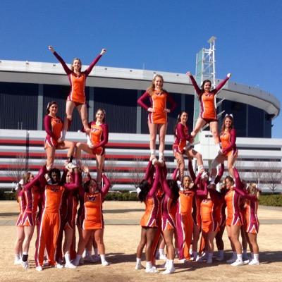 The official Twitter page for Virginia Tech Competitive Cheerleading - coached by @geofFREEneely at @VATechniques