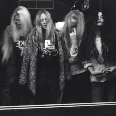 A BAND - Mykayla, Abby, Abbey and Adrienne.