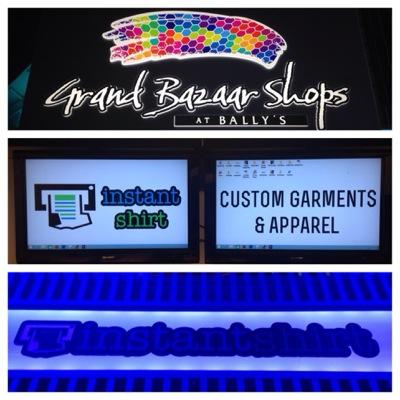 Custom designed t shirts on the Las Vegas Strip. DTG all day!