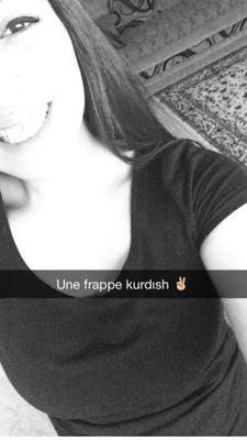 Une kurde du pkk ✌✋