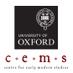 Oxford CEMS (@oxfordcems) Twitter profile photo