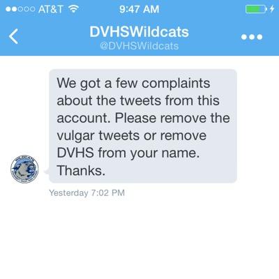 DVHSBasketball's profile picture. parody account. not in any way affiliated with any highschools in any state in any universe.