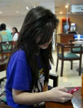 Am a naughty girl but cute.. :)