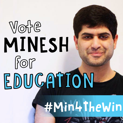 min4education's profile picture. Hi, I'm Minesh & this is my election profile - plz follow @minesh22 for me!