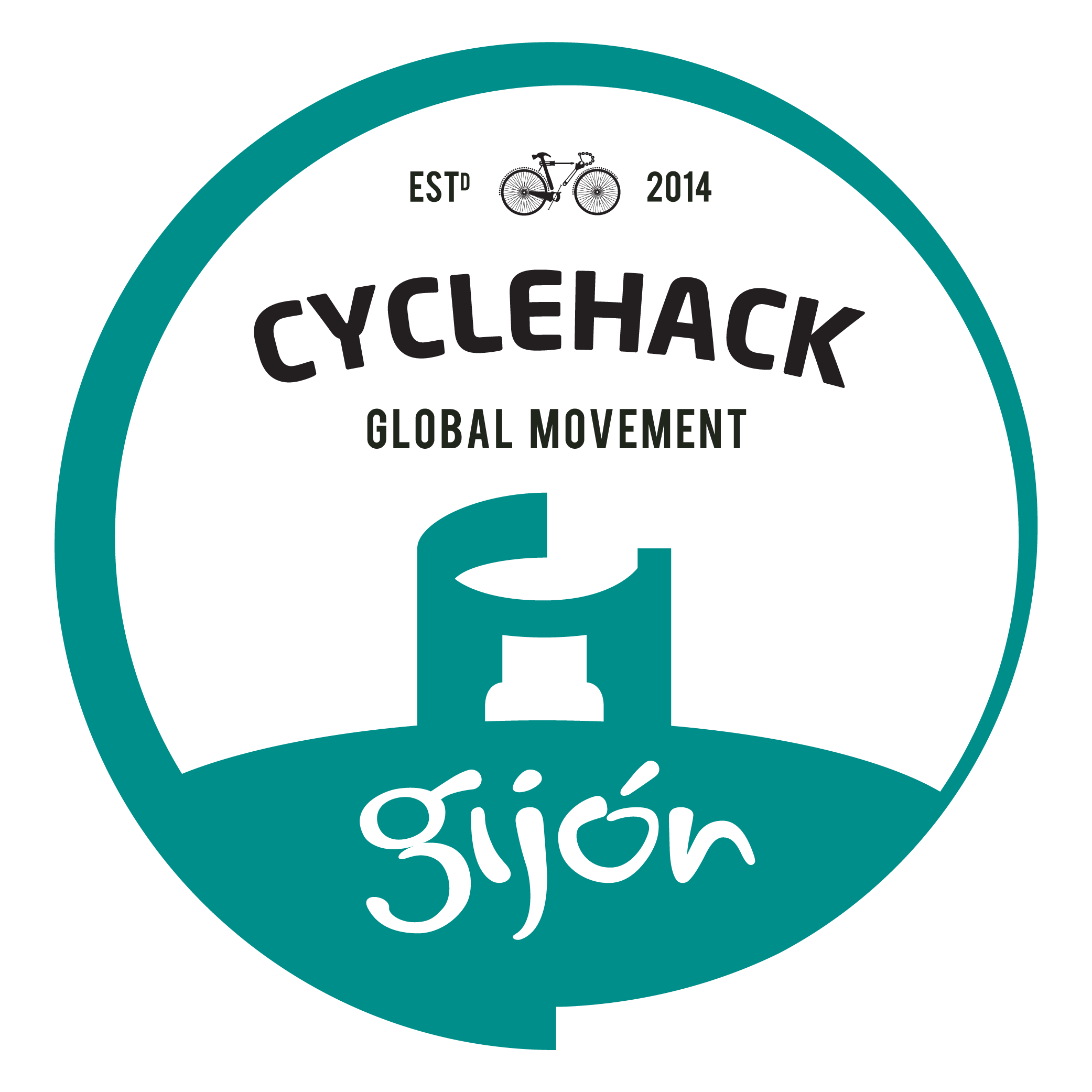 Durante #cyclehack 2015, muchas ciudades hackearán de forma simultánea por un mundo más #sostenible y #biciamigable. Del 19 al 21 de Junio en Gijón :)