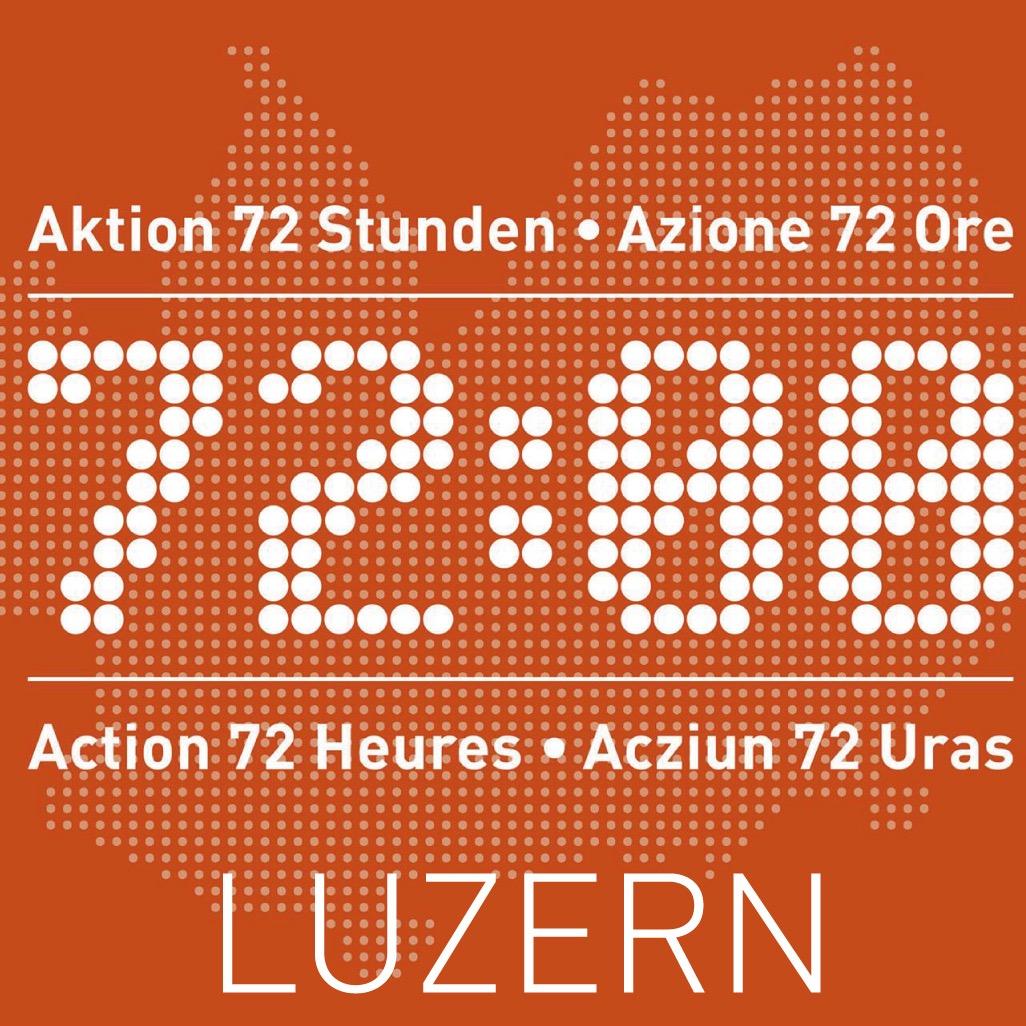 72h_luzern's profile picture. 72 Stunden und die Schweiz steht Kopf! Vom 10. bis 13. September in der ganzen Schweiz und natürlich auch in Luzern.