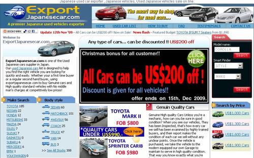 http://t.co/SpmAomIPrU is the used Japanese cars exporter for selling quality used vehicles at wholesaler price to all around the world.