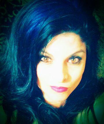 Just a sinful girl saved by grace, standing blames before a holy God.
