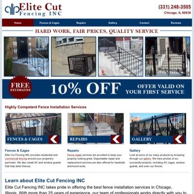 Official Twitter account of the Elite Cut Fencing Inc. #Youngblackentrepreneur. Please share and like my business page. #southchicago/(331) 248-3505