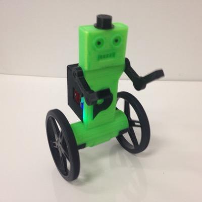 I'm Eddie the Balance Bot! I am new to the world but I can already tell I'm going to have a lot of fun. Grab an Intel Edison some SparkFun Blocks and join me.